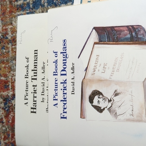 David Adler A Picture Book Series Set of 4 Paperback Books - Used - Picture 5 of 8